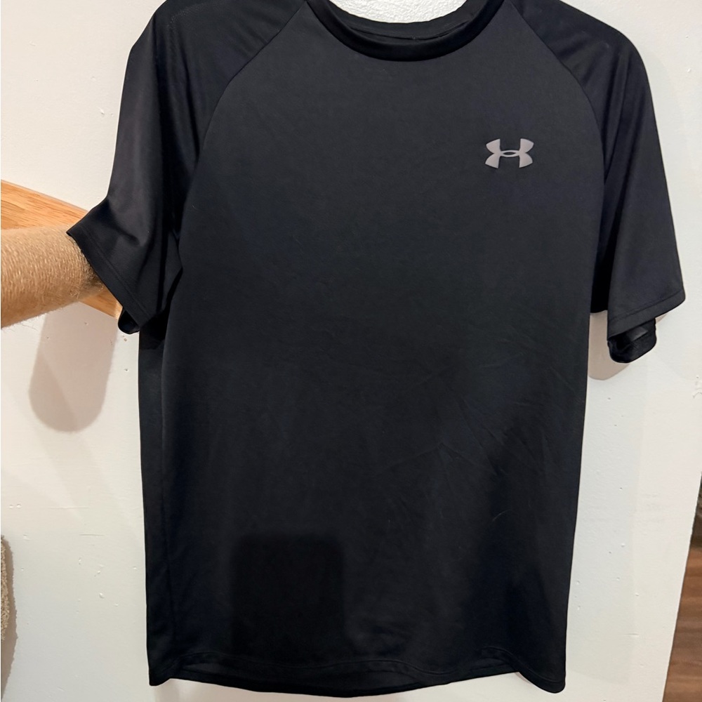 Under Armour Mens Jet Black Performance/active wear Tee